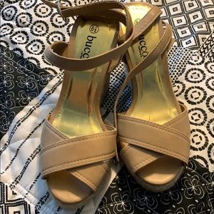Bucco wedge sandals